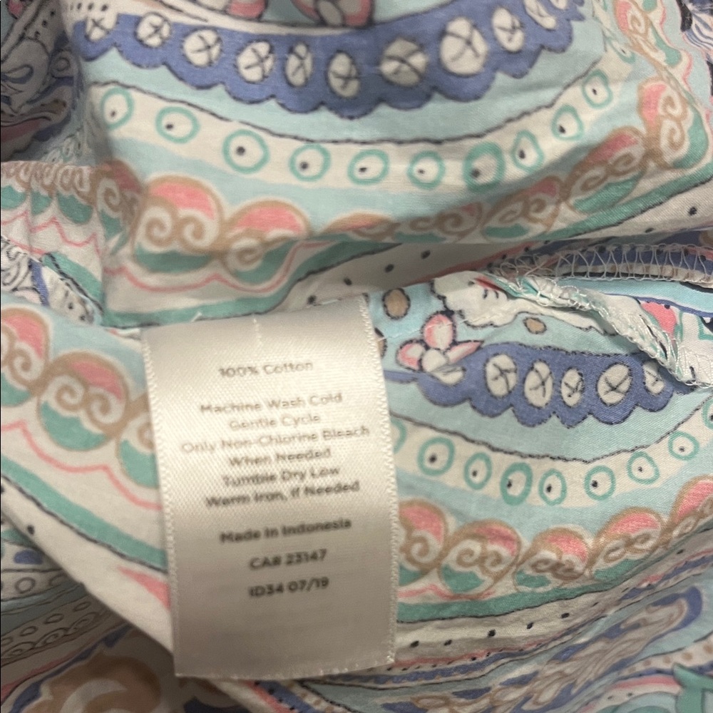 Talbots Multicolor Paisley Blouse - Picture 10 of 11